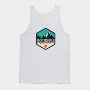 Rocky Mountains Park Badge Tank Top